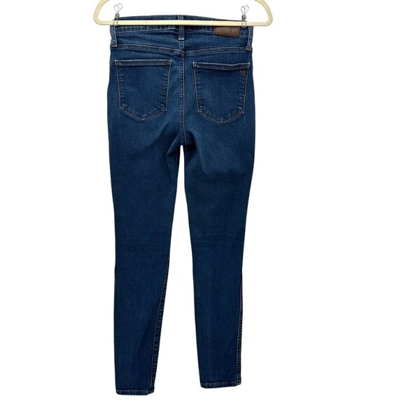 Madewell 10" High-Rise Skinny Distressed Denim Jeans Womens 26 - Picture 4 of 9
